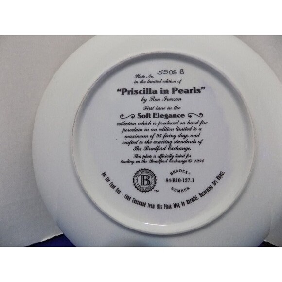 1994 The Bradford Exchange Decorative Plates Cats Porcelain Set of 4 - Picture 3 of 10